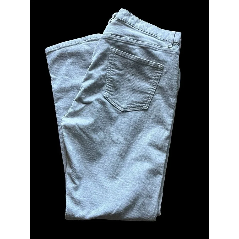 Flint and Tinder 365 Corduroy Pants 36x32 Tapered Fit Taupe Stretch 5 Pocket